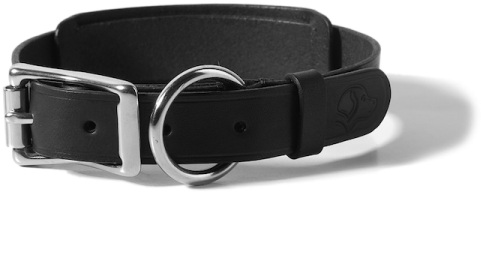 Dog Collar - Black - Voyej - Leather Goods (600x600), Png Download