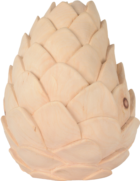 Swiss Pine Cone Art - Lampshade (752x582), Png Download