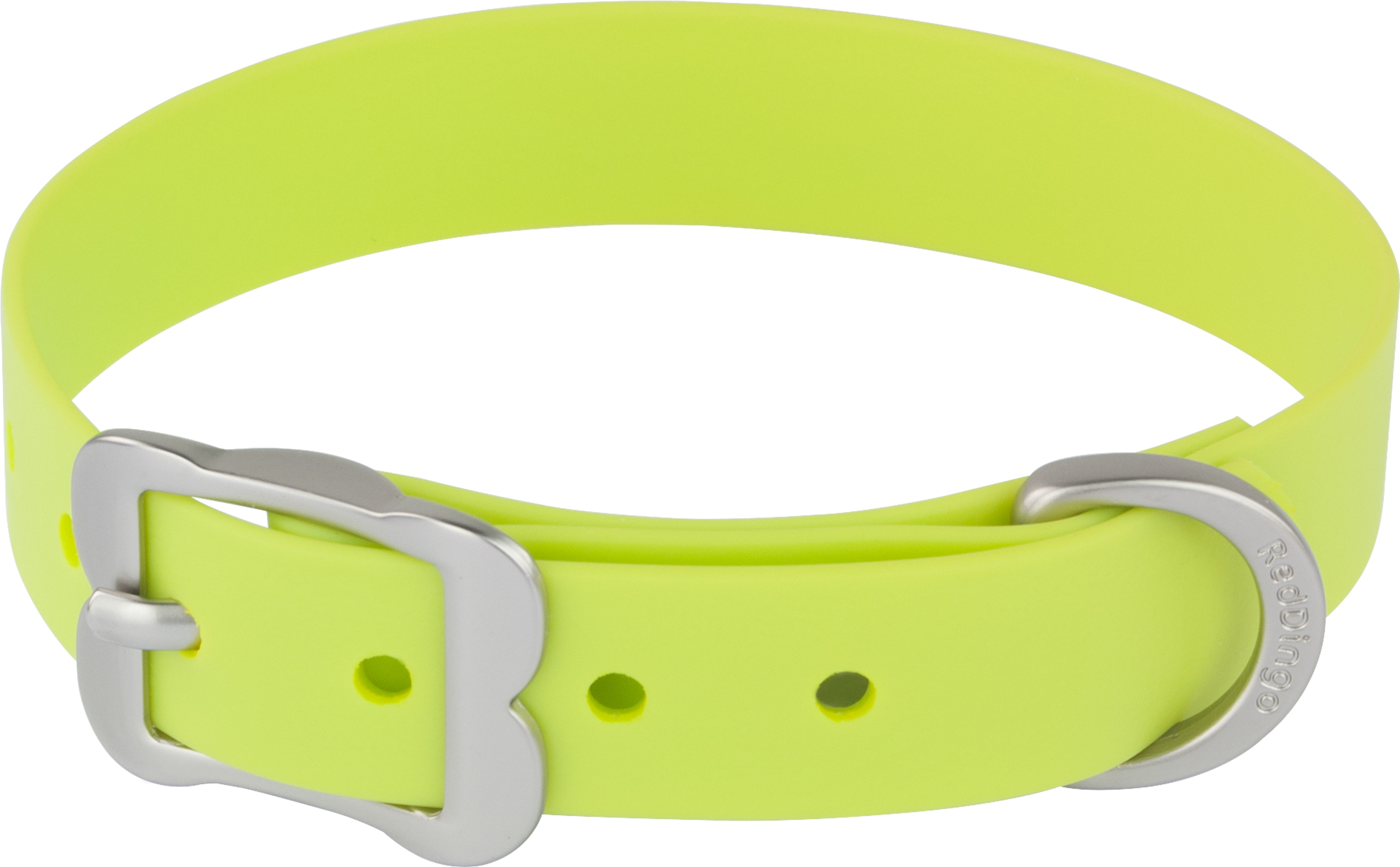 Product Codes - Red Dingo Vivid Pvc Dog Collar, Large, Lime (3000x1858), Png Download