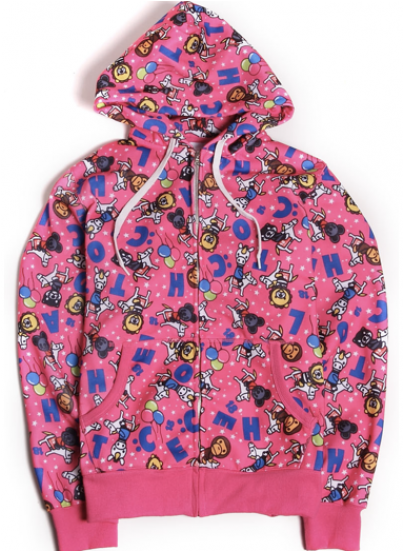 Baby Milo Hoodie Pink (550x550), Png Download