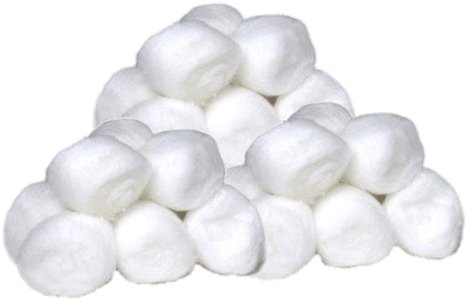 Cotton Balls (600x600), Png Download
