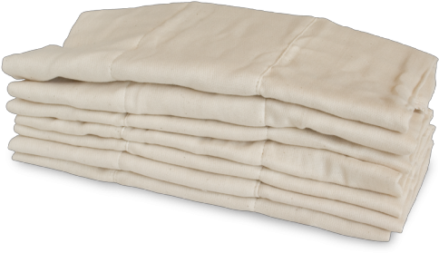 Diaperkind™ Organic Cotton Prefold Diapers - Diaper (500x500), Png Download