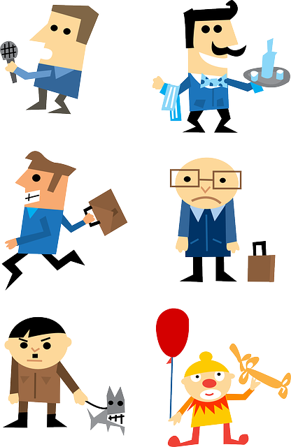 Businessman, Characters, Clown, Depressed, Happy - Short History On Adolf Hitler [book] (416x640), Png Download
