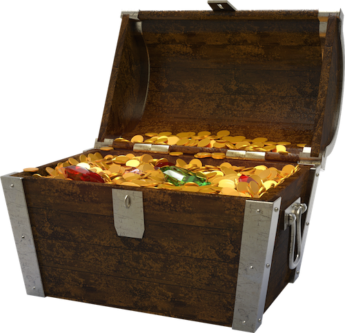 Results Sales Promotion Treasure - Real Treasure Chest Png (500x483), Png Download