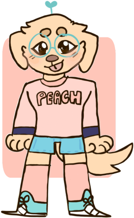 I Come From A Family Of Peach Farmers And I Have To - Cartoon (500x704), Png Download