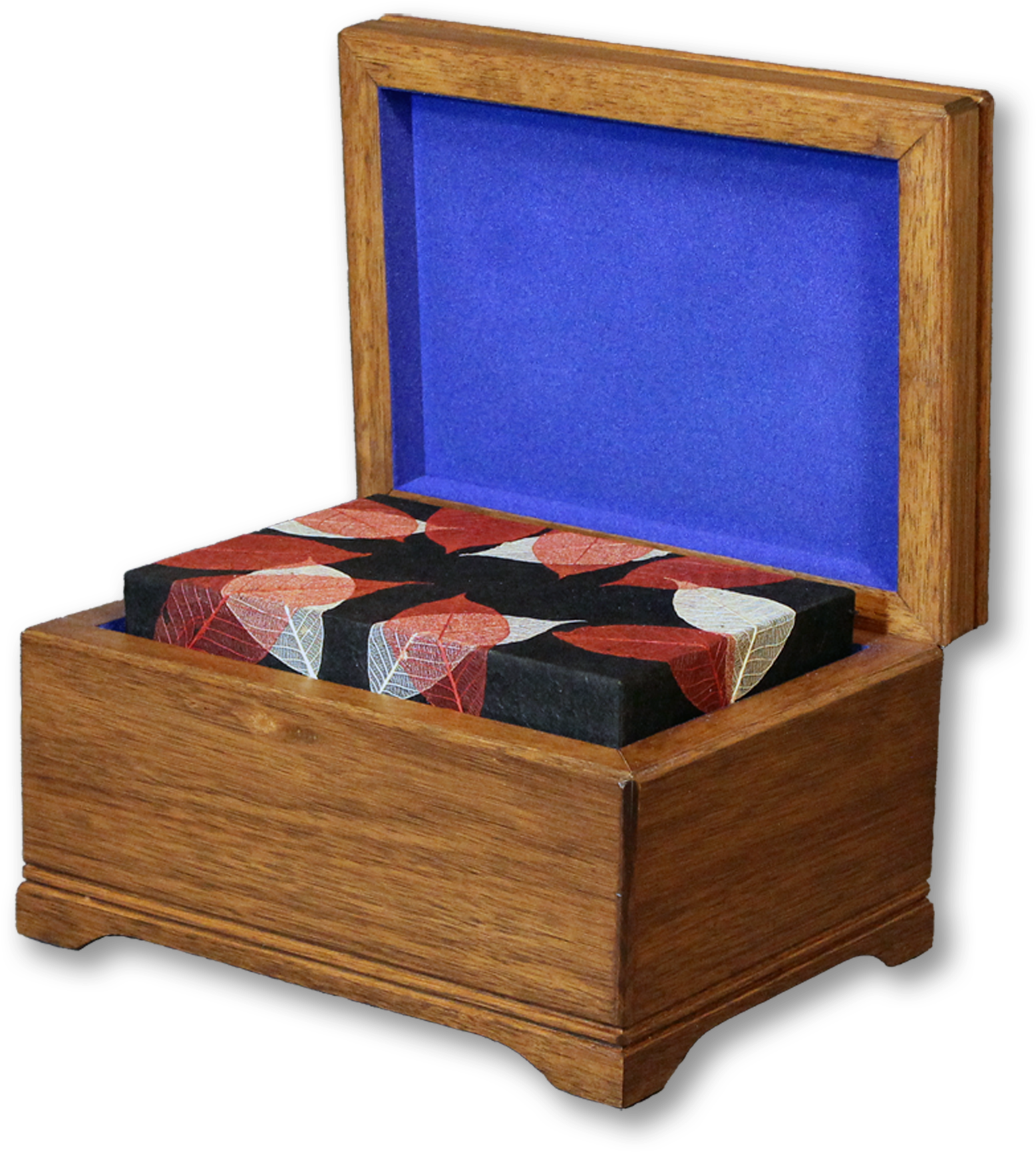 Chest With Autumn Leaves Insert - Plywood (2000x2000), Png Download