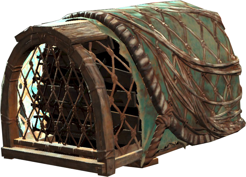 Lobster Trap Helmet - Fallout 4 Lobster Trap Helmet (882x684), Png Download