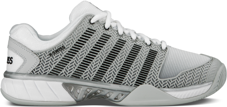 03377 080 M - K- Swiss Men's Hypercourt Express Tennis Shoes Glacier (900x675), Png Download