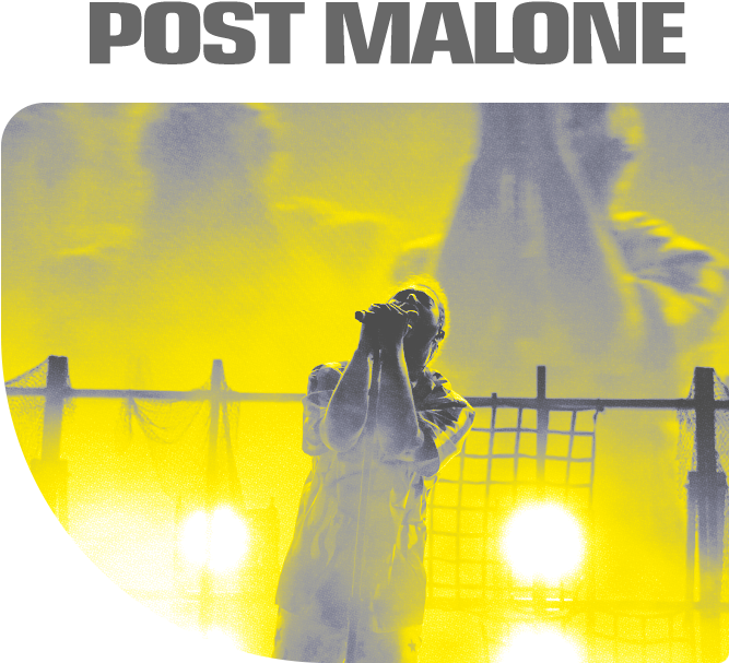 Post Malone (798x730), Png Download
