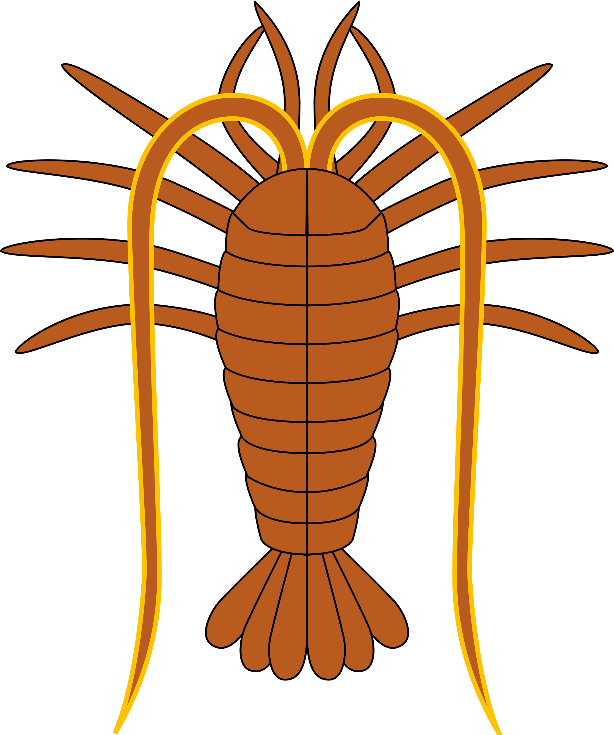 This Free Icons Png Design Of Lobster 2 (2003x2400), Png Download