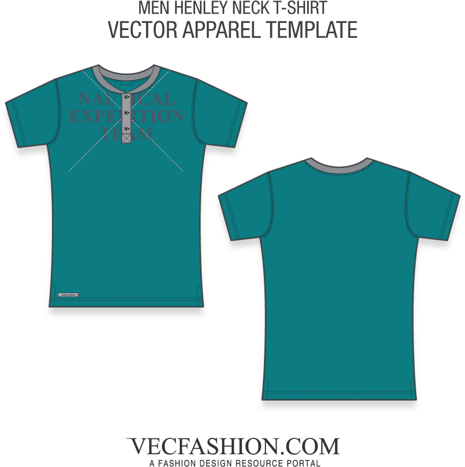White V Neck T Shirt Template Png For Kids - Khazanah (1000x1000), Png Download