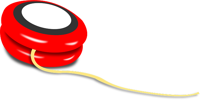 Yo-yo, Game, Playing, String - Yoyo Clip Art (640x320), Png Download