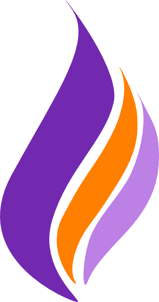 Purple Flame Lb Clip Art - Clip Art (312x592), Png Download