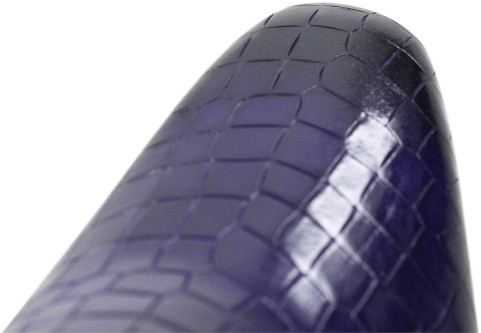 Monks Lewis 33 Crock Purple Flame Toetongue Loop Dark - Leather (1024x1024), Png Download