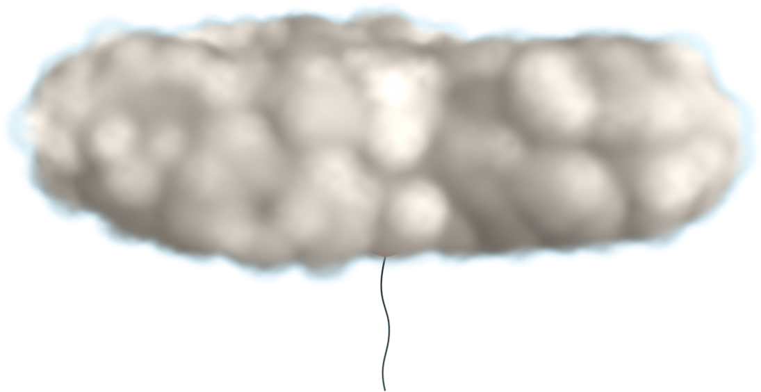 And I Think I Might Be Able To Use Particle Techniques - Cumulus (1280x720), Png Download