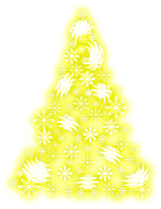 Fondos De Arboles De Navidad Con Luces Para Fondo De (1024x768), Png Download