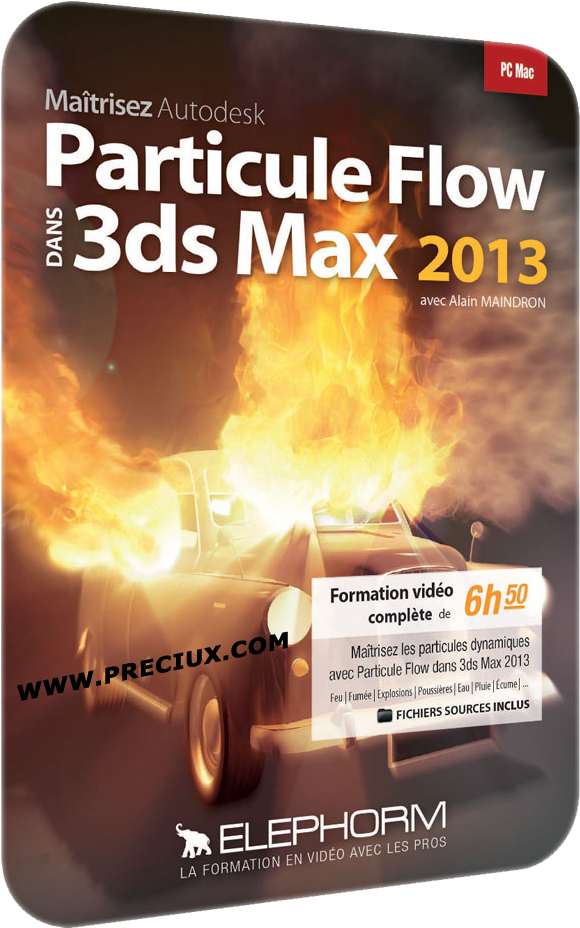 Elephorm Learn 3ds Max 2014 Fundamental Fr (612x943), Png Download