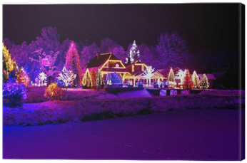 Cuadro En Lienzo Fantasía De La Navidad - Kelowna Christmas Time (400x400), Png Download