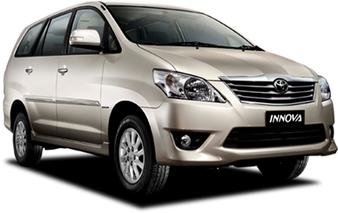 Download Rent Car With Trained Drivers New Toyota Innova 2012 Full Size Png Image Pngkit