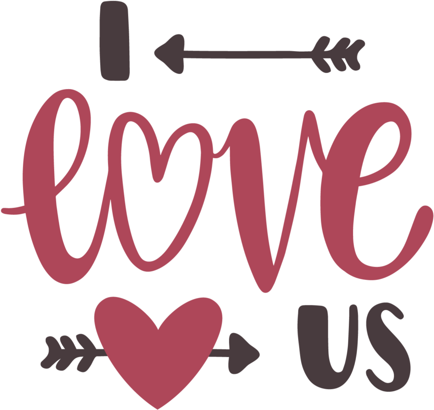 I Love Us - Heart (1200x1199), Png Download