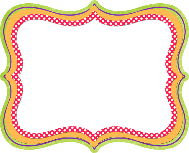 Fun Borders Png - Clipart Borders (728x593), Png Download