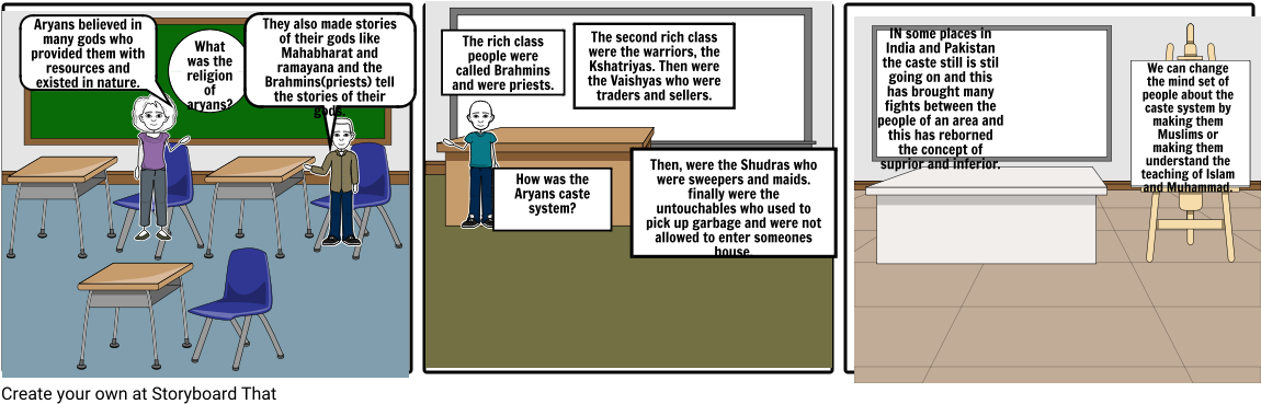 Aryans - Cartoon (1164x385), Png Download