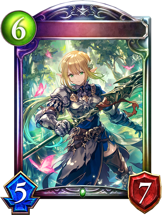 Cynthia, The Queen's Blade - Shadowverse Jeanne D Arc (536x698), Png Download