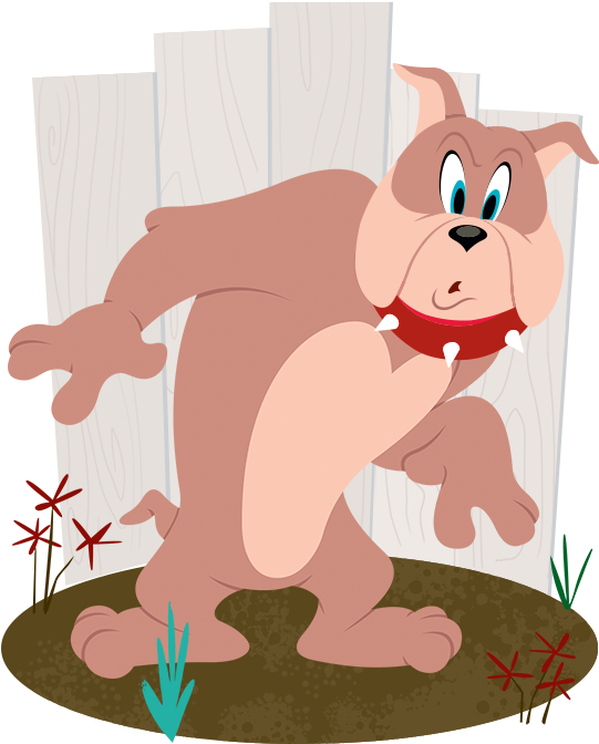 Tom Y Jerry Spike (565x803), Png Download