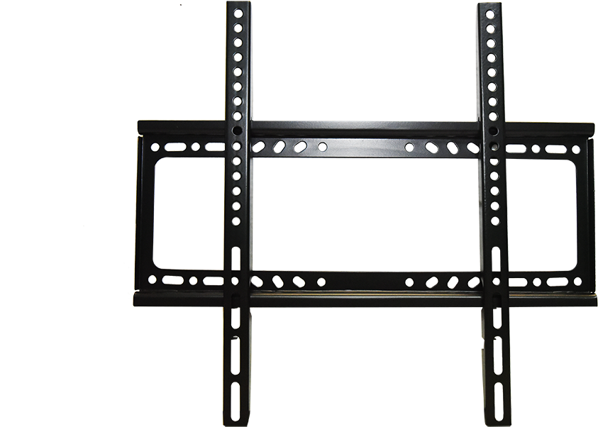 Universal Led Tv Wall Mount Fixed Type Bracket - Flat Panel Tv Wall Mount 26 55 (1000x667), Png Download