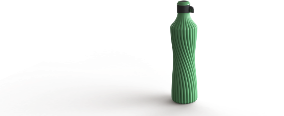 Water Bottle - Glass Bottle (960x491), Png Download