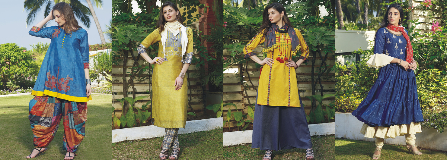 Salwar Suits - Formal Wear (1500x638), Png Download