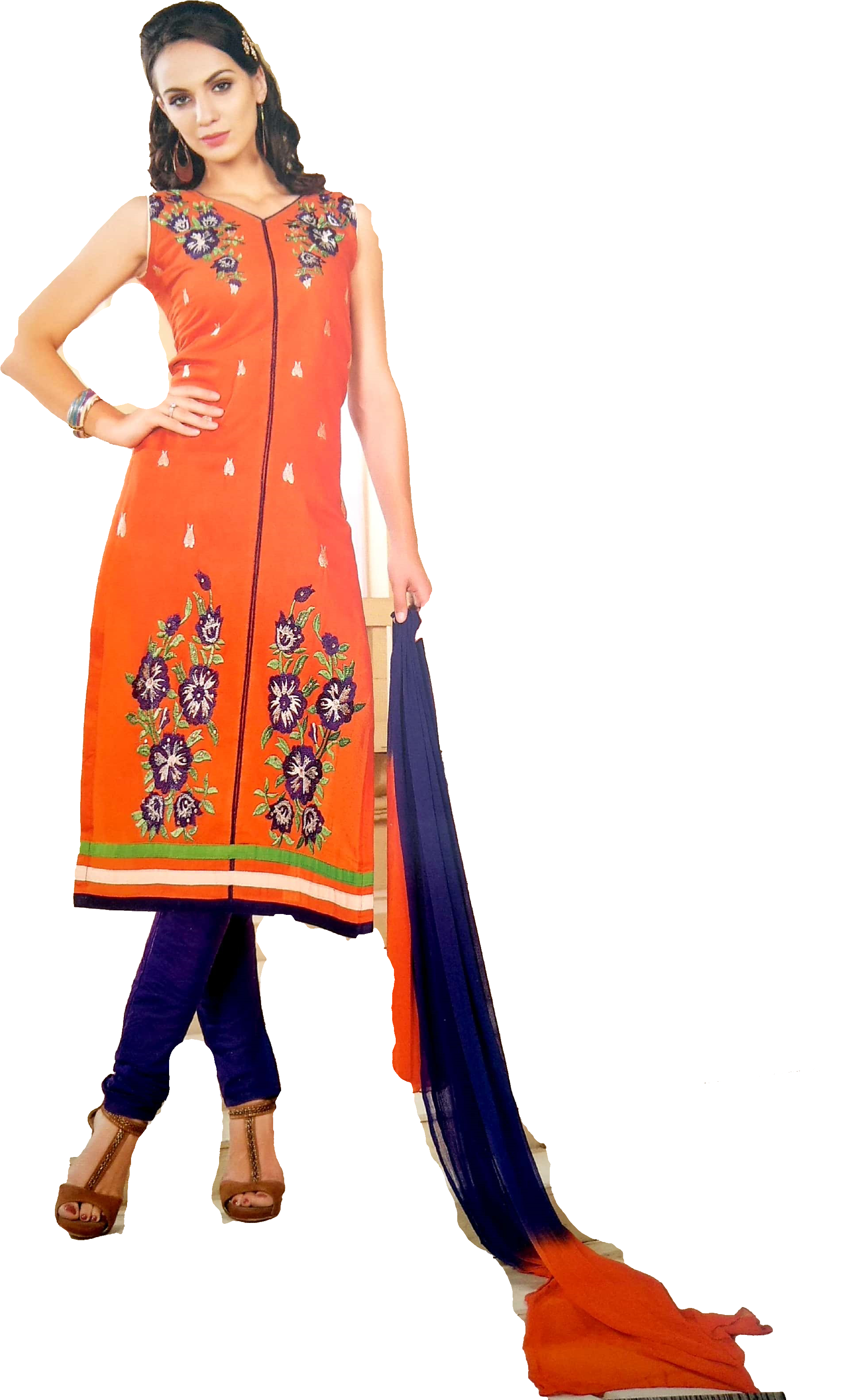 Jgvid-2018 Bhumika Natural Designs And Royal Salwar - Silk (2308x3264), Png Download