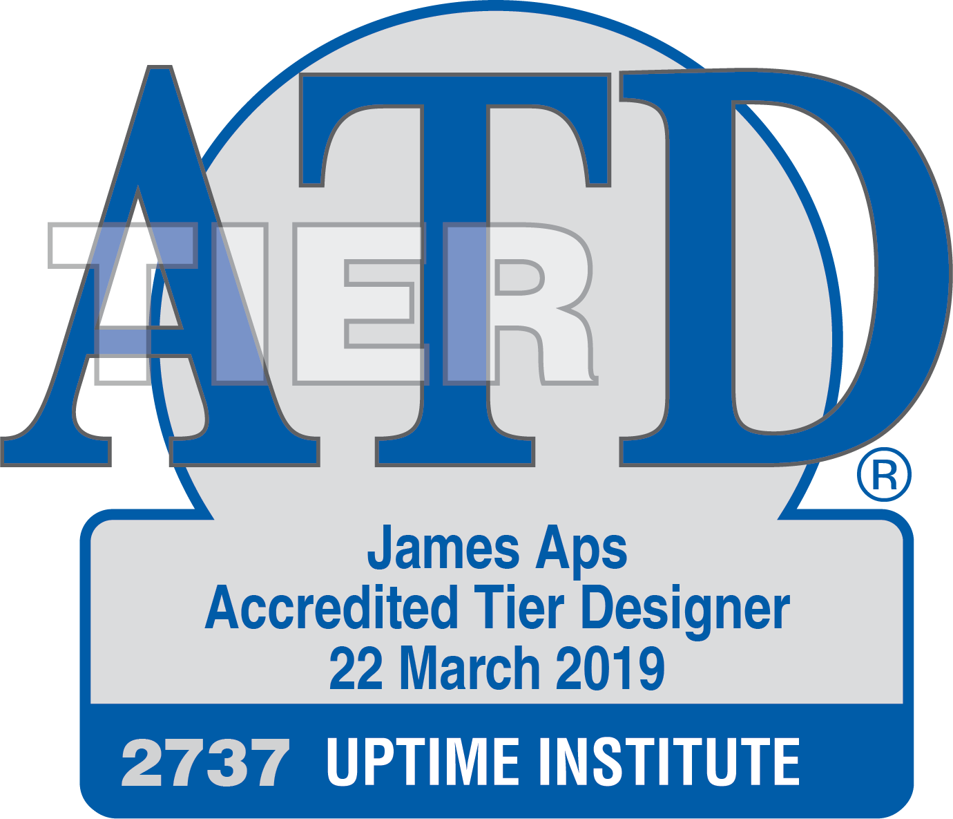 View Accreditation Foil, Farhad Azizian - Uptime Institute, Inc. (1380x1185), Png Download