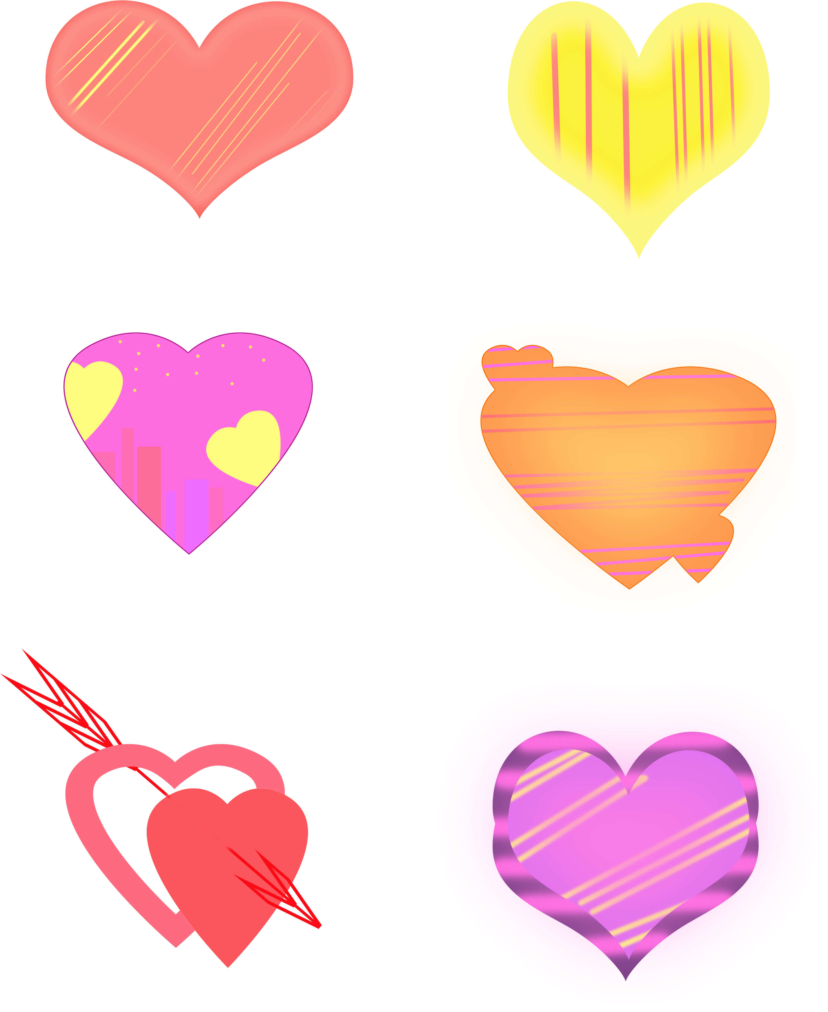 Love Romantic Red Arrow Png And Psd - Romance (3072x4107), Png Download