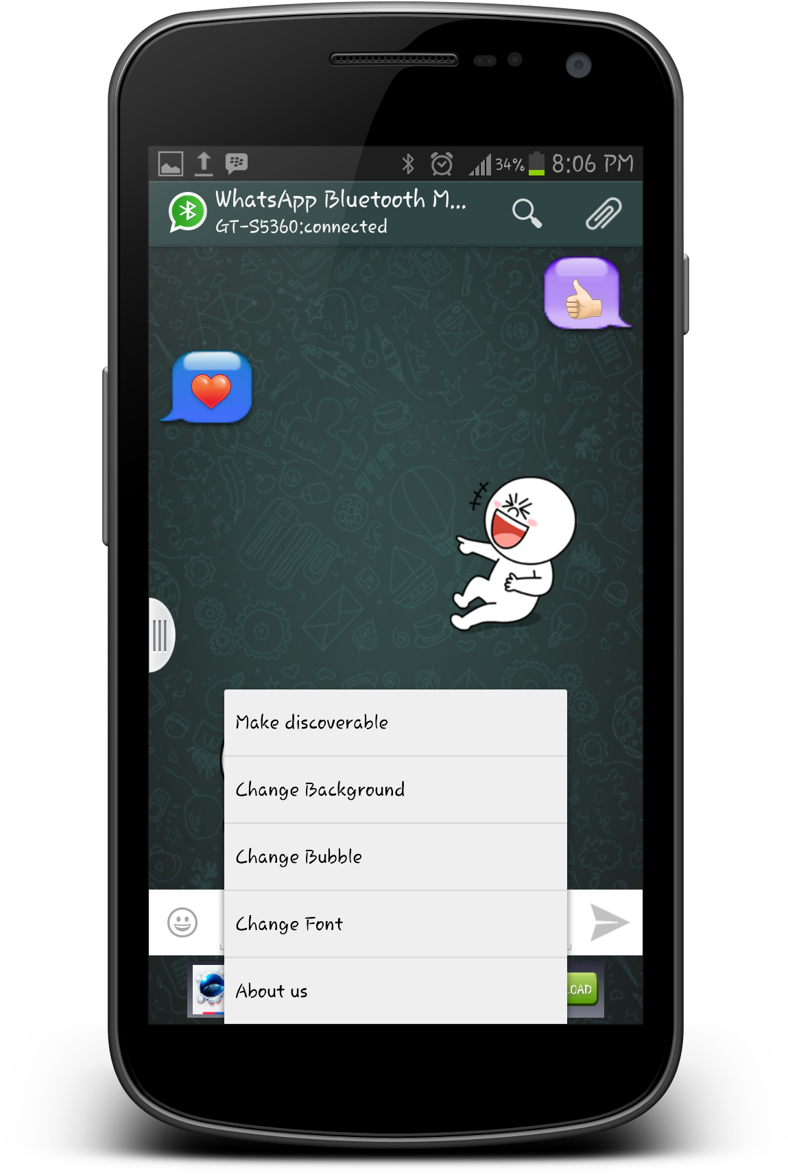 Why Whatsapp Bluetooth Messenger - Iphone (1148x1994), Png Download