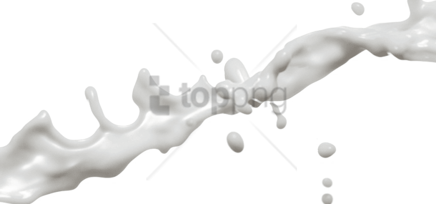 Free Png Milk Glass Splash Png Png Image With Transparent - Milk Splash Png (850x399), Png Download