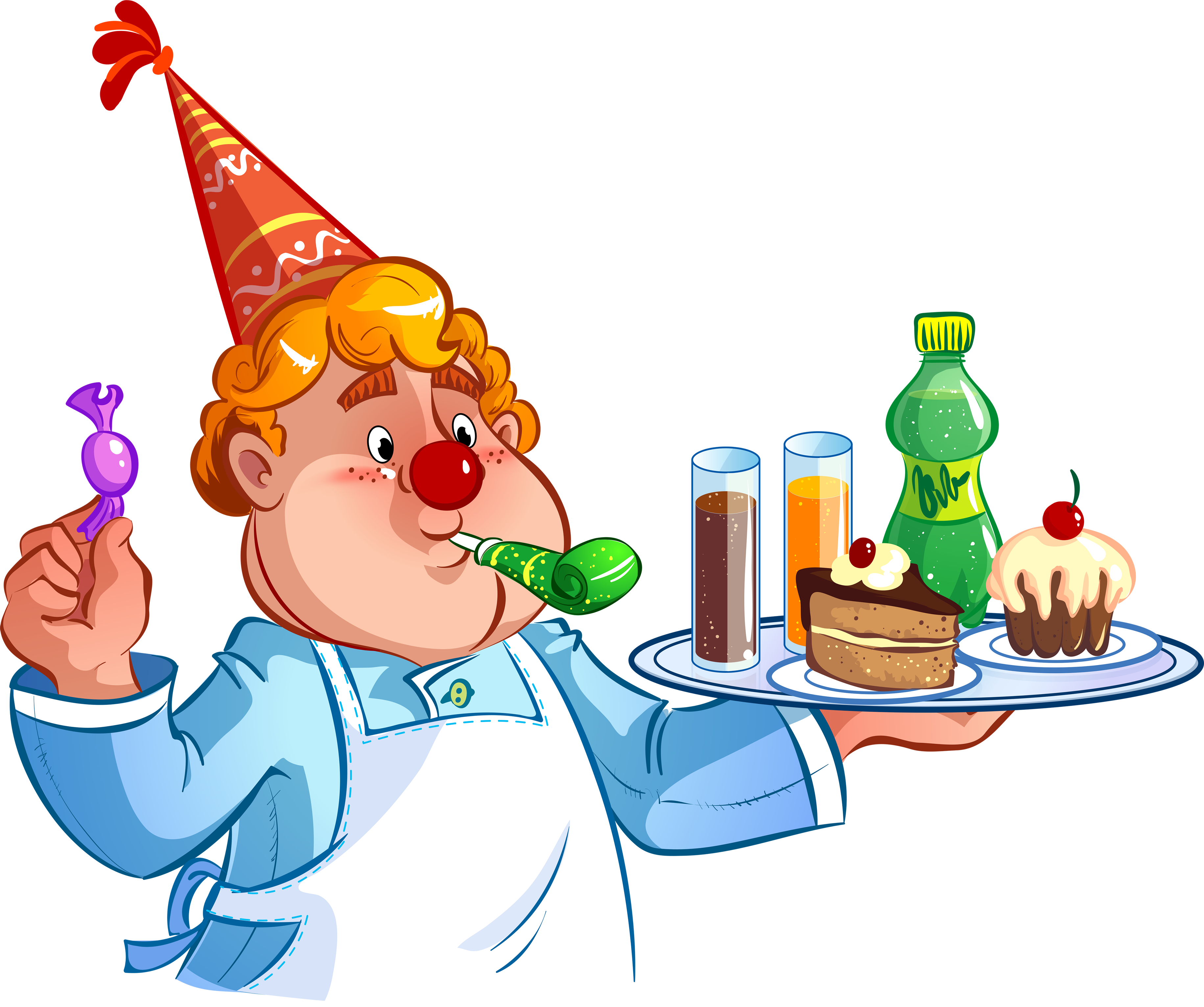 Chef Clip Art Transprent Png Free Download - Đầu Bếp Hình Ảnh Vui (3663x3065), Png Download