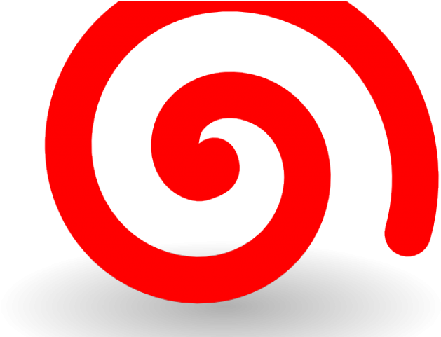 Spiral Clipart Cartoon - Circle (640x480), Png Download