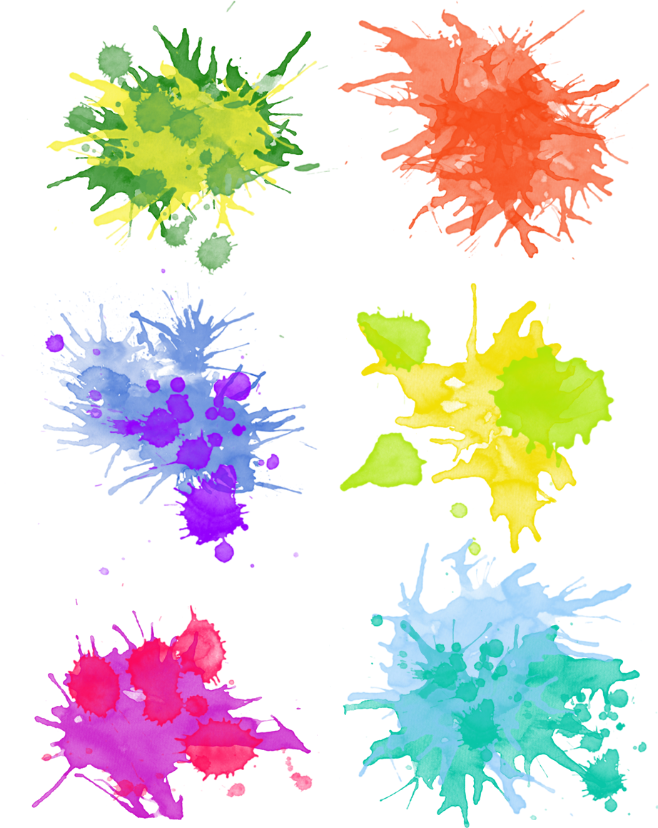 Color Ink Watermark Background Png And Psd - Png ลายน้ำ (1024x1369), Png Download