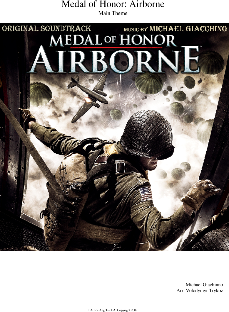 Medal Of Honor - Medal Of Honour Xbox 360 (827x1169), Png Download