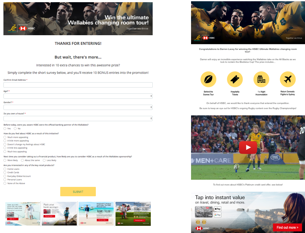 These Hot Leads Could Then Be Contacted By Hsbc Representatives - Player (1229x747), Png Download
