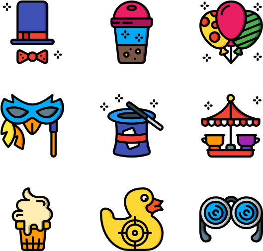 Carnival - Noodle Icon (600x564), Png Download