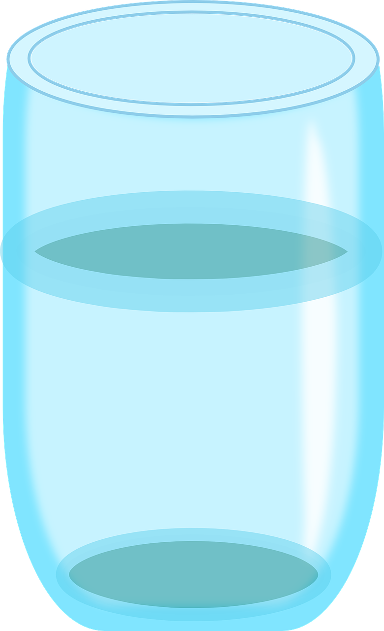 Glass Water Drink Bubble Png Image - Glass Of Water Illustration Transparent (780x1280), Png Download