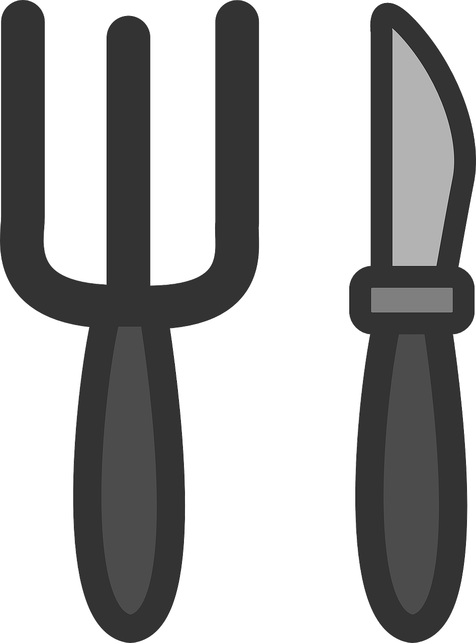 Badam Milk Shake, Recipe For Badam Milk, Badam Shake - Fork And Knife Cartoon Png (532x720), Png Download