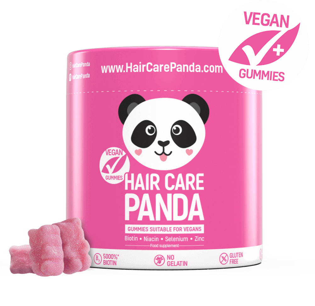 Hair Care Panda Vitamins For Hair - Hair Care Panda (1000x1000), Png Download