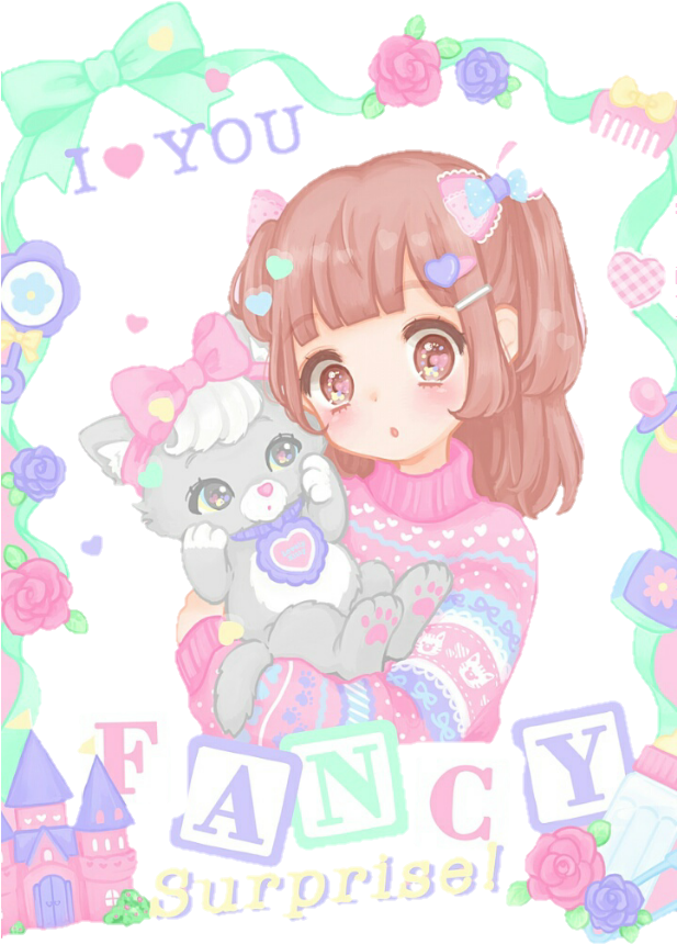 170 Images About Viyu On We Heart It - Cartoon (616x1046), Png Download