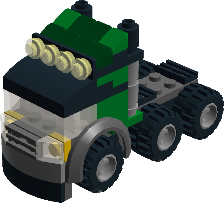 Tractor Unit Complete - Pickup Truck (1920x918), Png Download