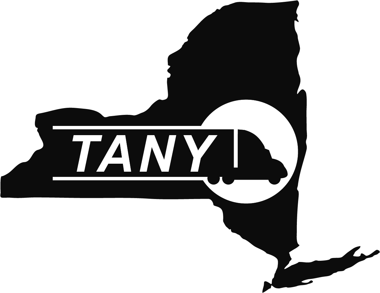Trucking Association Of New York Joins Fight To Fix - New York State Orange (1265x993), Png Download