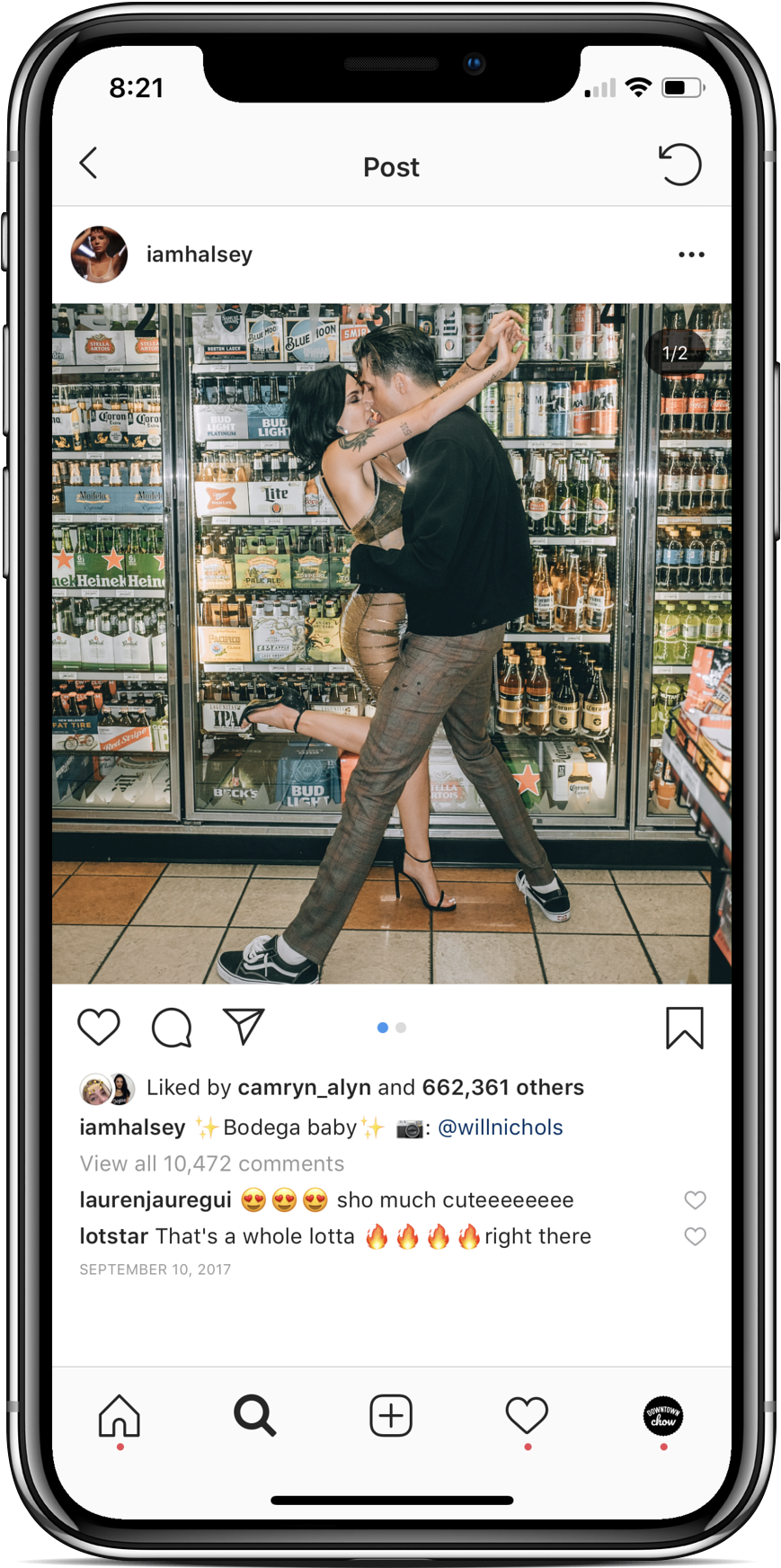 Inspired By A G-eazy & Halsey Instagram Post - G Eazy And Halsey Photoshoot (2000x2000), Png Download