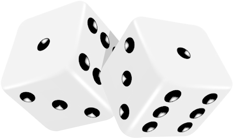 Dice Png Transparent Photo - Transparent Background Dice Png (1057x789), Png Download